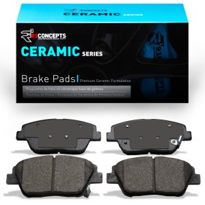 Hyundai Sonata Brake Pads - Front - R1 Concepts - Ceramic - `09-`16